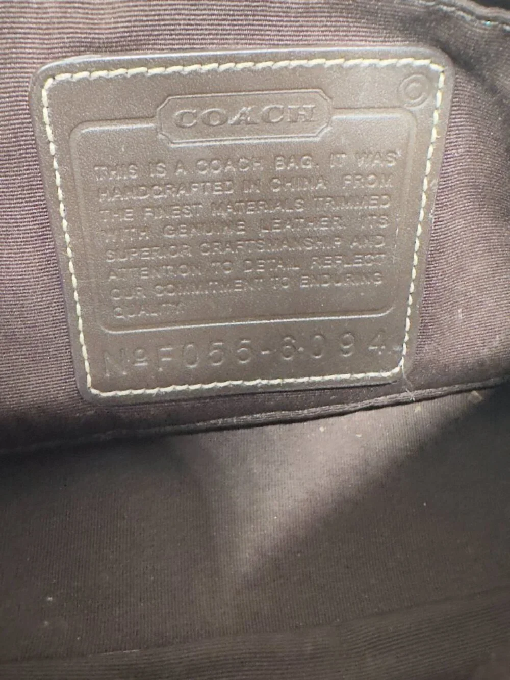 Vintage 2004 Coach Signature Demi Shoulder Bag 6094 Y2K